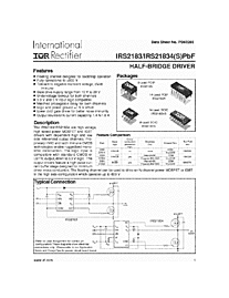 DataSheet IRS2183 pdf